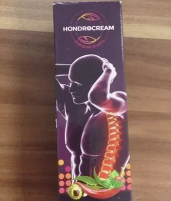 Foto del envase de la crema para juntas Hondrocream. 